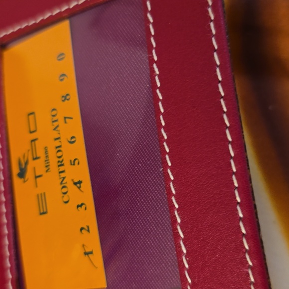 ETRO RARE ETRO UNUSED + UNUSED WALLET - Picture 12 of 16